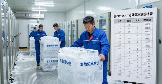 普陀区降温冰块多少钱一吨？本地制冰厂报价来了