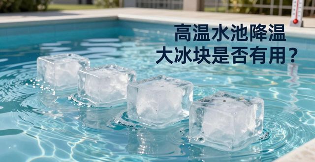 普陀区高温水池降温大冰块，到底管不管用？